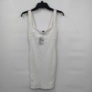 Forever 21 Midi Dress, White, Small